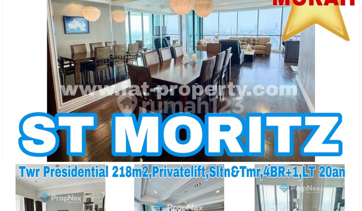 Murah! Mewah! Dijual Apartment St Moritz Tower Presidential, Jl Puri Indah,Jakarta Barat. Murah! Mewah! Dijual Apartment St Moritz Tower Presidential, Jl Puri Indah,Jakarta Barat.