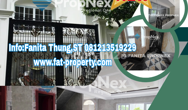 BRAND NEW! SUPER MEWAH! Dijual rumah mewah di Taman Permata Buana,Jakarta Barat.