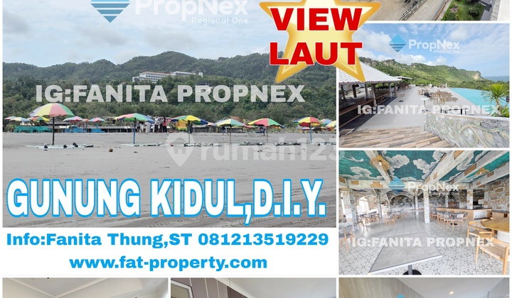 MURAH! VIEW SUPER KEREN! Wow dijual hotel resort & beach club bintang 4 di Purwosari,Gunung Kidul view pantai di Parangtritis,Yogyakarta. MURAH! VIEW SUPER KEREN! Wow dijual hotel resort & beach club bintang 4 di Purwosari,Gunung Kidul view pantai di Parangtritis,Yogyakarta.