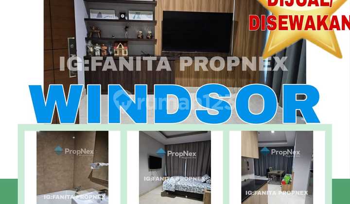 MURAH! Dijual/disewakan Apt Windsor lantai paling atas di Jl. Puri Indah Raya ,JakBar