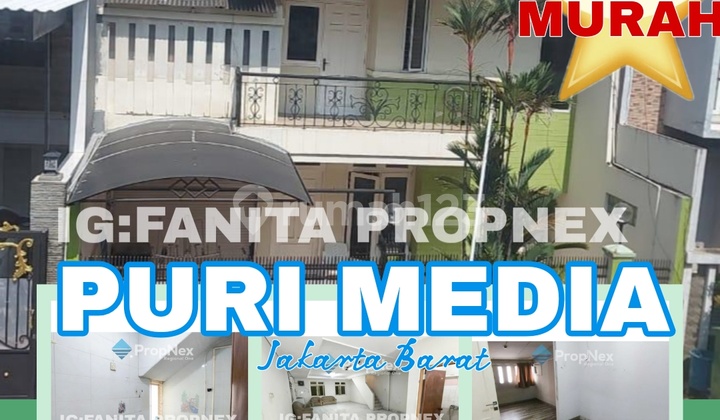 MURAH! Dijual rumah di Puri Media,Jakbar. MURAH! Dijual rumah di Puri Media,Jakbar.