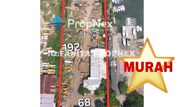 FOR SALE INDUSTRIAL LAND MARUNDA CAN PARK SHIPS DIRECTLY BEHIND DIRECT SEA ACCESS
