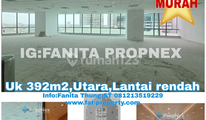 DIJUAL Office Space di LIPPO ST MORITZ OFFICE TOWER,Puri Indah,Jakarta Barat.