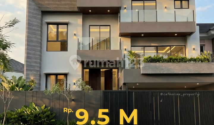 For Sale New House De Latinos BSD Split Level Hoek Badan