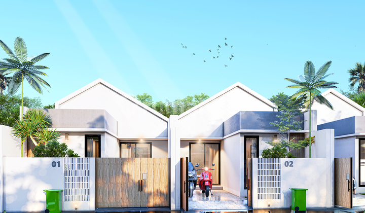 Rumah Minimalis Modern Jl. Kebo Iwa Utara Denpasar Bali 1