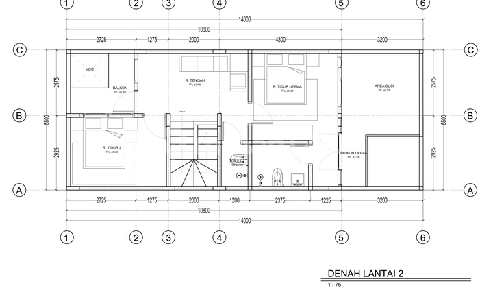 Rumah Baru 2 Lantai Jl. Cekomaria Denpasar utara Bali 2