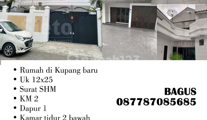 Dijual Rumah di Kupang Baru Surabaya. Harga Jual Rp. 4 M nego  1