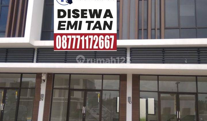 Di Sewakan Ruko Avenue 2,5 lantai di Cikupa Citra Raya 1