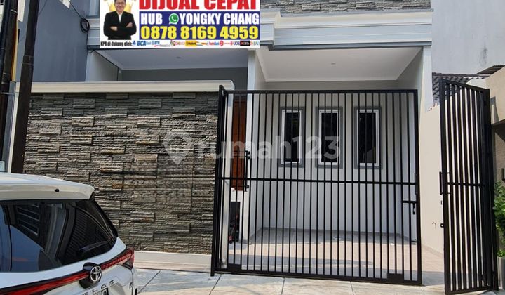 Dijual Cepat Rumah 2 Lantai Baru SHM Dimuara Karang,jakarta Utara