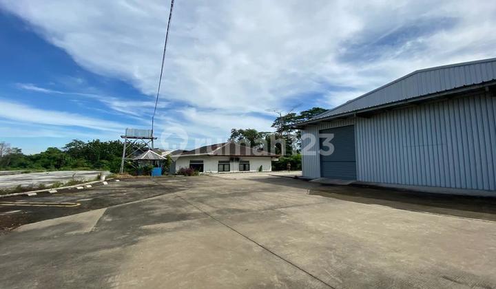 Dijual Eks Pabrik Hadap Utara Di Kawasan Jatake, Tangerang