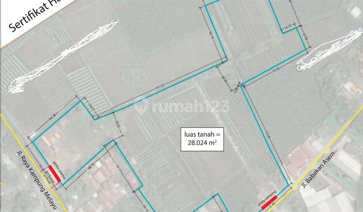 Dijual Murah Tanah Siap Bangun Sesuai Kebutuhan SHM Di Tangerang 1