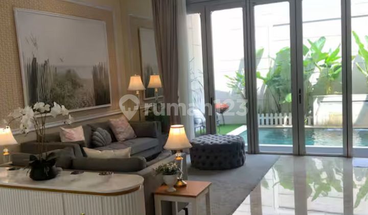 DIJUAL RUMAH CHOPIN GOLF ISLAND LUAS 10X20 FULL FURNISHED
