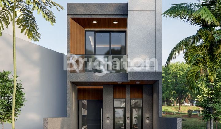 Baru gress Tenggilis modern minimalis dekat prapen, nginden, panjang jiwo, rungkut, nirwana dan bendul merisi 1