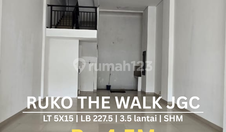 Strategic Shop House in Boulevard Position at The Walk, Jakarta Garden City (JGC) 2