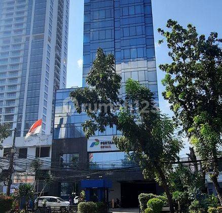 Sewa Office , Luas 225m2 di Wisma Tugu, Wahid Hasyim , Menteng 1