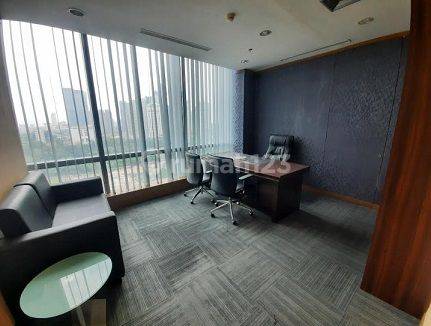 Disewakan Office Space Fully Furnished ,luas 155m2 di Tcc Batavia Tower ,jakarta Pusat  2