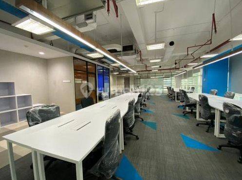 Disewakan Office Furnished, Luas 1081m2 di Menara Citicon, Jakarta Barat  2