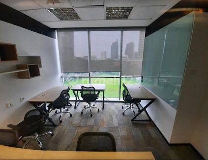 Disewakan Office Space Full Furnished ,luas 1200m2 di Menara Prima di Mega Kuningan  2