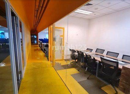 Disewakan Office Space,fully Furnished ,luas 2200m2 di Pakuwon Tower, Casablanca 3