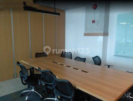 Disewakan Office Space Fully Furnished ,luas 621m2 di 101 Space Building ,mega Kuningan  2