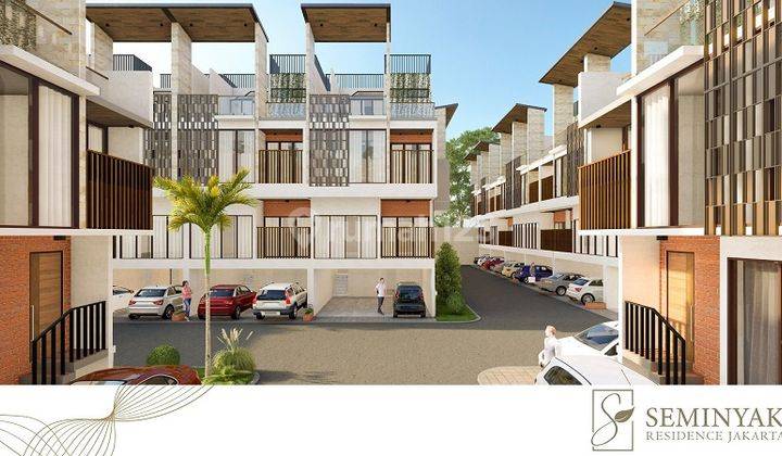 Dijual Rumah Baru 3 Lantai Seminyak Residence Duren Tiga ,pancoran  3