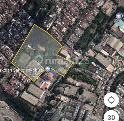 Dijual Lahan, Luas 2,2 Hektar, Harga Dibawah Njop di Kelapa Gading 1