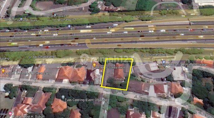  Dijual Lahan Komersial , Luas 916m2, Harga Njop di Cilandak Timur, Simatupang 2