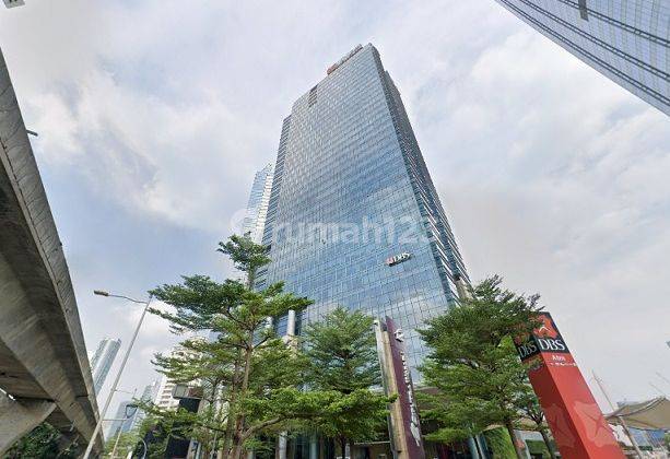 Disewakan Office, Furnished, Luas 188m2 di Dbs Bank Tower, Dr. Satrio  1