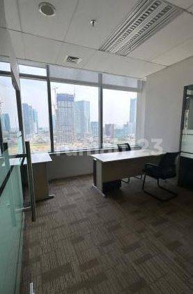 Disewakan Office, Furnished, Luas 188m2 di Ciputra World 1, Satrio 2