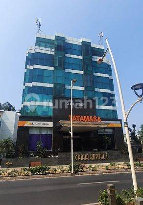 Disewakan Kantor, Semi Furnished, Luas 151m2 di Graha Kapital 1, Kemang