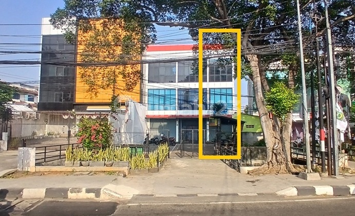 Disewakan Ruko 3,5  lantai di Jl. Raya Pasar Minggu
