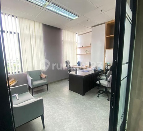 Disewakan Kantor, Fully Furnished, Luas 110m2 di Wisma Raharja , Tb Simatupang