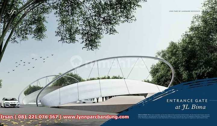 Jual Kavling 443 M2 di Lynn Parc Bandung 5