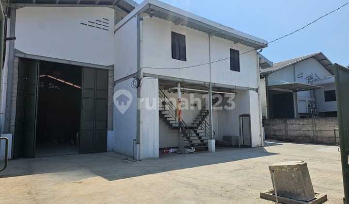 Dijual Cepat Gudang Dan Kantor 2 Lantai Dekat Exit Tol