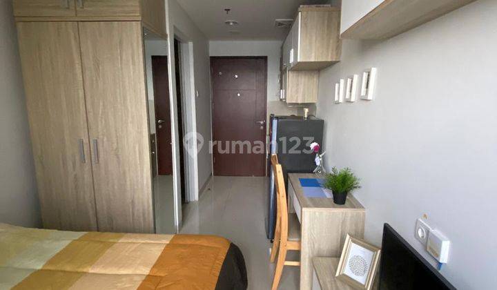 Disewakan Unit Studio Springwood Furnished dekat Kampus  Binus 2