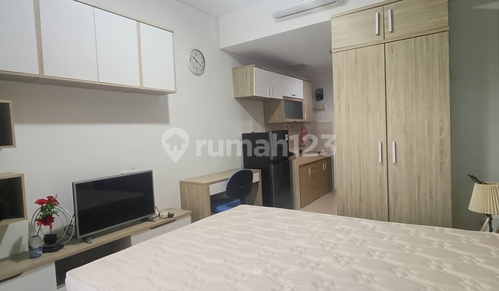 Disewakan Unit Studio Furnished Siap Huni Dekat Kampus Binus Alsut 2