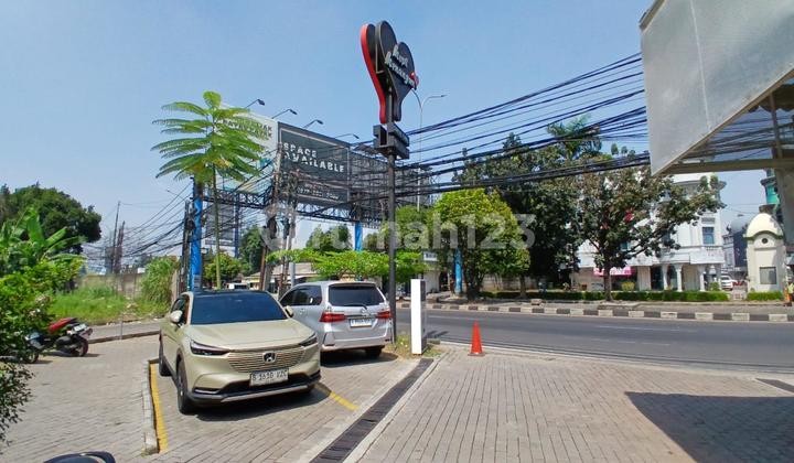 Commercial lot next to Honda Alt Cibubur 1,003 sqm, suitable for restaurant and 24-hour padel.