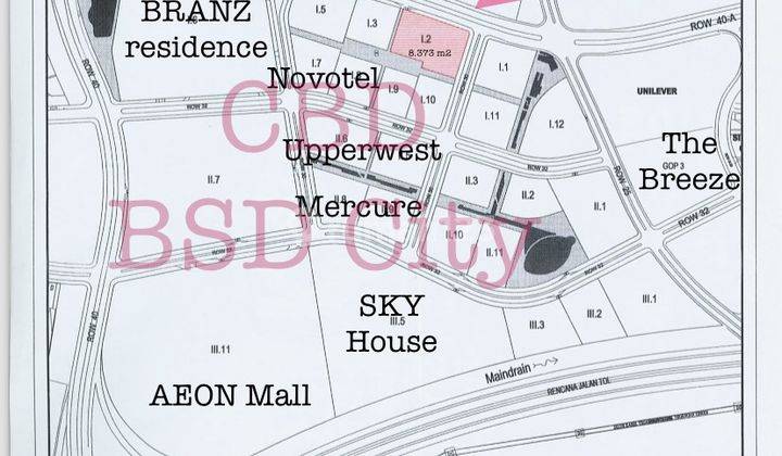 Kavling Komersial 8.373m2 Grand Boulevard Untuk Hotel, Office Building 2