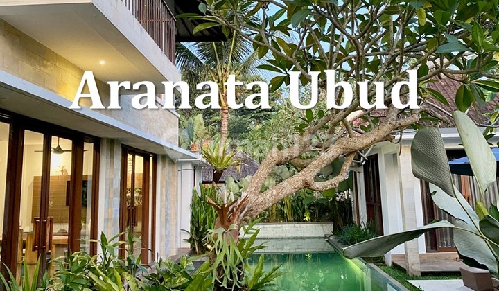 Aranata Ubud Stunning Cozy 3 Ensuite Bedroom, 15 Min To Central Ubud