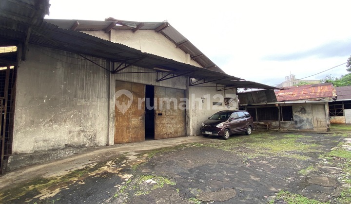 Ex Factory in Downtown Bogor, LB 1500, LT 3800m2, for Padel, Car Showroom, Supermarket