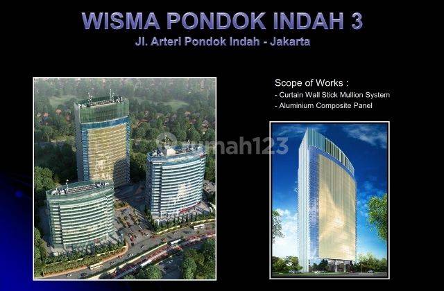 Sewa Ruang Kantor Murah Pondok Indah Office Tower Jakarta Selatan 1