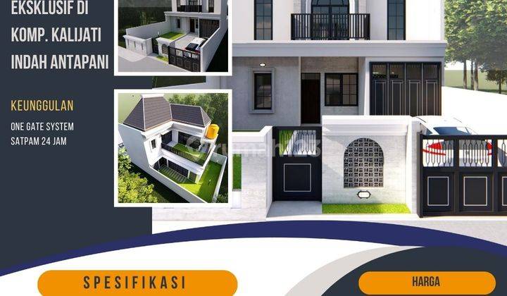 Rumah Baru Minimalis indent Kalijati Indah ANTAPANI BANDUNG TIMUR 1