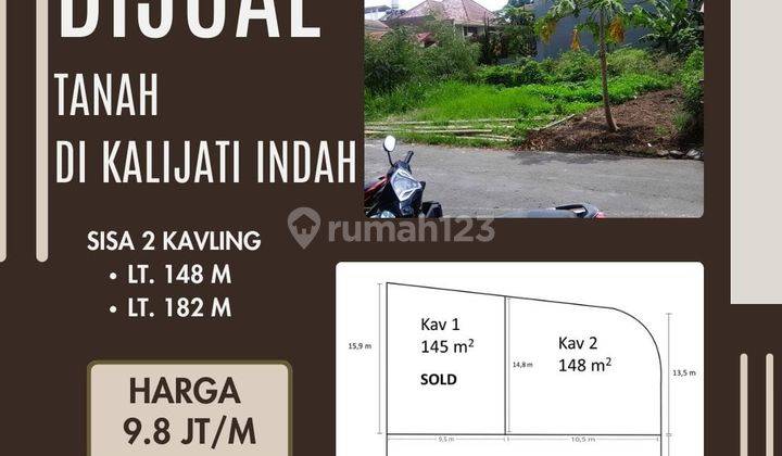 Kavling Siap Bangun Elit Lingkungan Tenang Dekat Borma Antapani Jual T 2