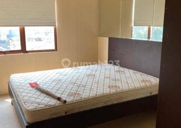 kamar tidur apartment grand setiabudi 2 br