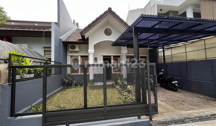 Rumah Minimalis Modern 1 Lantai Semifurnished di Komplek Pondok Hijau 2