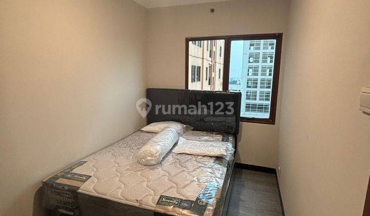 kamar tidur apartment grand setiabudi 2 br
