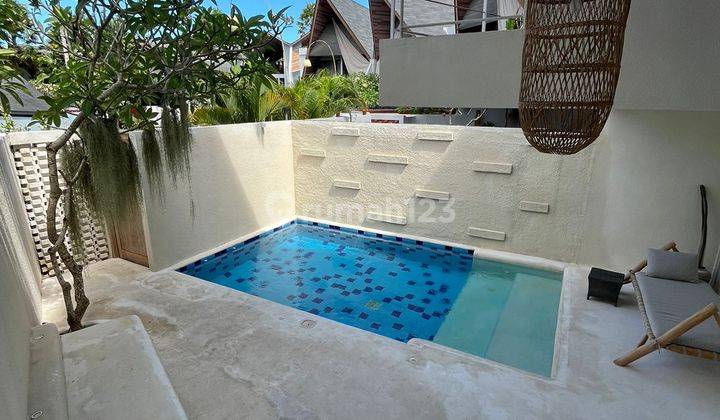 Rumah Sewa 2 Lantai Bagus Dan Furnished Dengan Kolam Renang Pribadi Dan Jacuzzi di Daerah Benoa, Badung, Bali 1