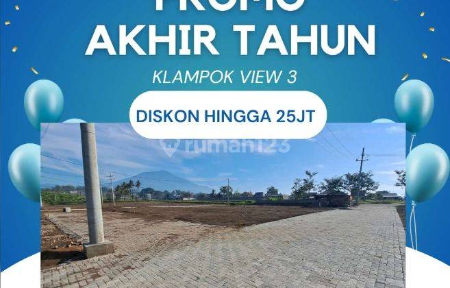 Promo Tanah Kavling Murah Klampok Singosari View Gunung Arjuna 1