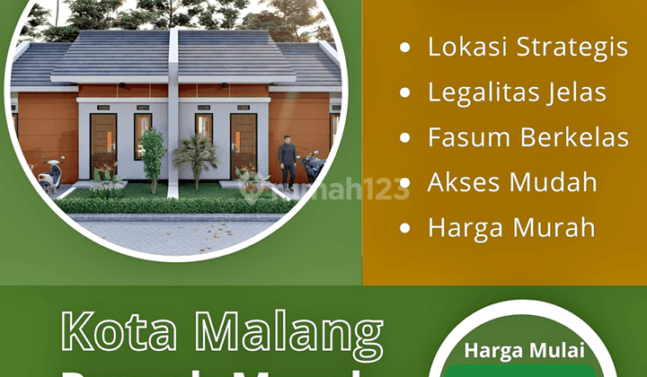 Griya Tama Rumah Subsidi Murah Bocek Karangploso View Pegunungan 6