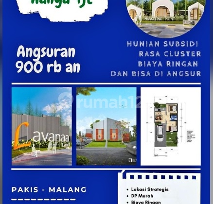 Rumah Subsidi Termurah Di Kedungrejo Pakis Malang Dekat Exit Toll 1